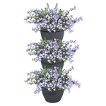 vibia campana forêt vertical set/3 anthracite